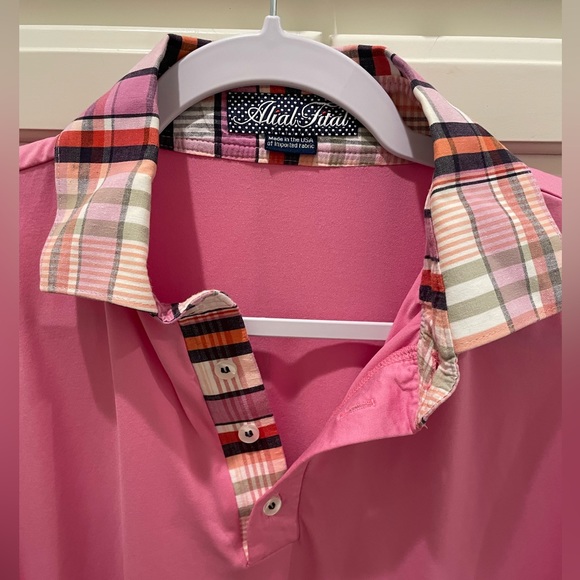 Alial Fital Pink Golf Polo - Picture 4 of 8